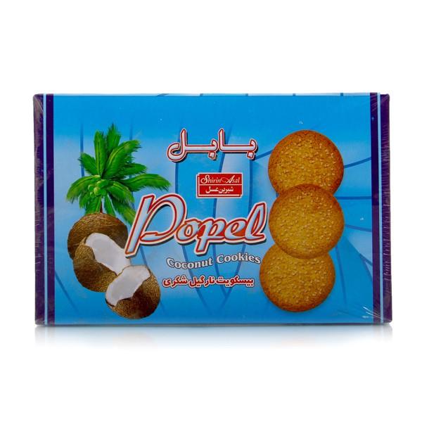 بیسکوییت نارگیل شکری پاپل شیرین عسل 240 گرمی